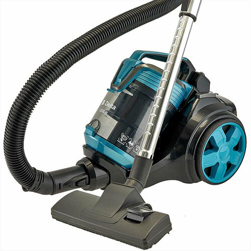 Пылесос DELTA DL-0852 черный с бирюзовым 650000₽