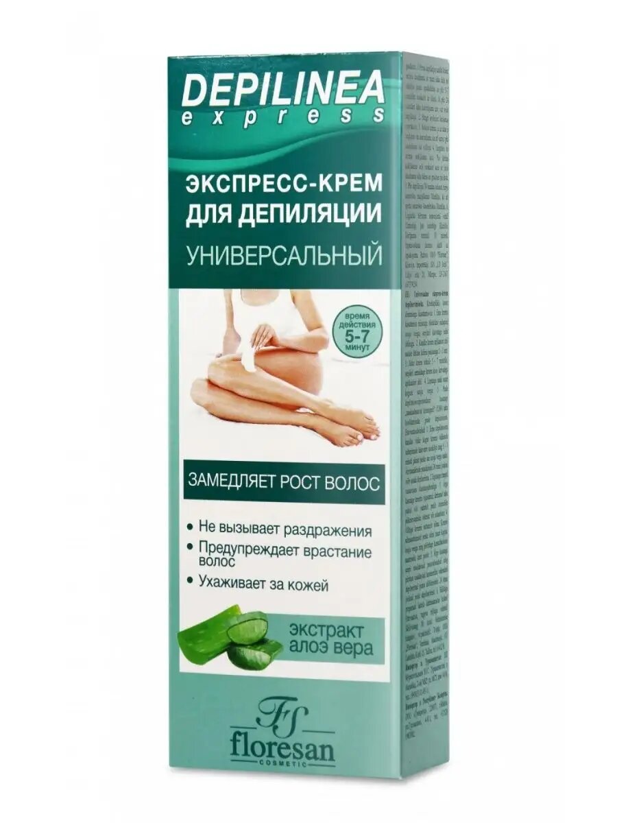 Картинки Floresan Универсальный экспресс крем для депиляции , замедляет рост волос,100 мл.