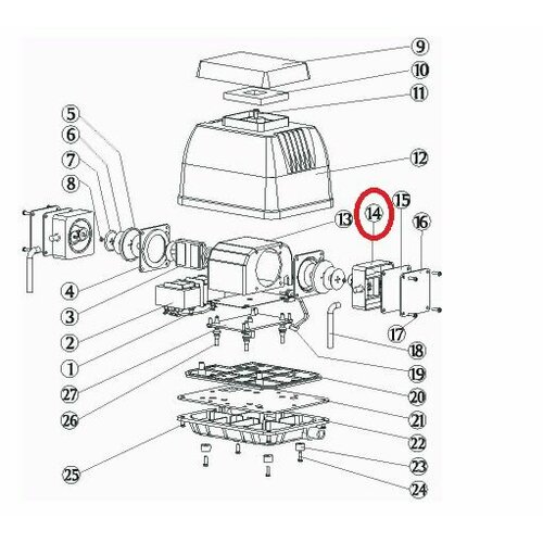 Hailea Внешняя воздушная камера для компрессора Hailea ACO-9720 1160₽