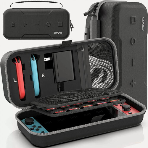 Изображение товара Чехол защитный Carry Case Black (чёрный) Switch/Switch OLED Oivo (IV-SW178)