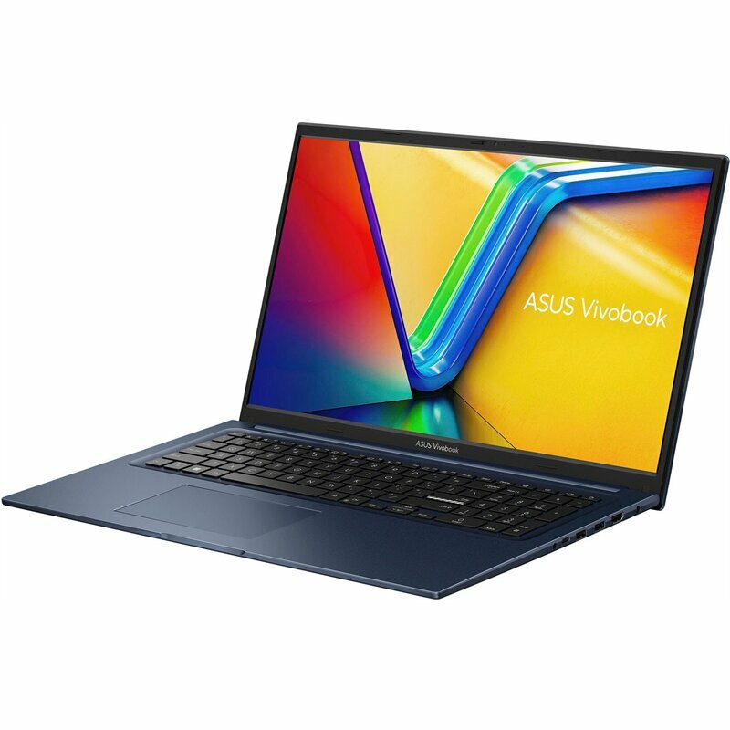 Ноутбук ASUS Vivobook 17 X1704ZA-AU307 Core i7-1255U /DDR4 16GB/1TB M.2 SSD /17.3" FHD IPS (1920 x 1080)/Без ОС/Quiet Blue/2,1Kg/RU_EN_Keyboard (90NB10F2-M00C30)