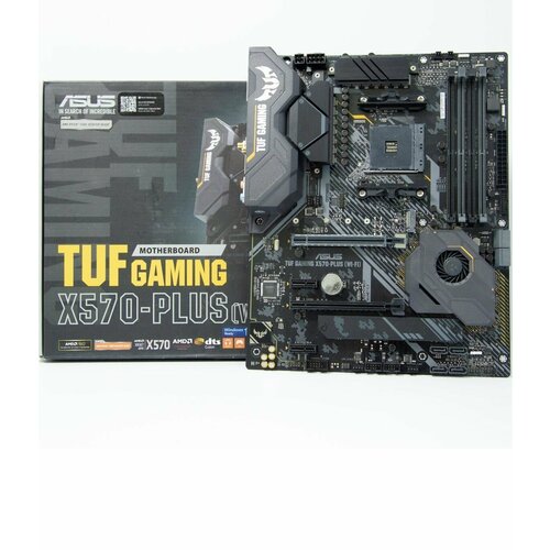 ASUS Материнская плата TUF Gaming X570-Plus AM4 DDR4 M2 WI-FI ATX 2500000₽