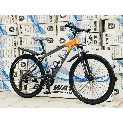 Велосипед Skyway 29 городскойгорный серо-оранжевый 1959000₽