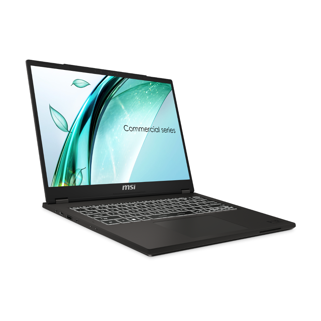 Ноутбук MSI Commercial 14H 14" 1920x1200 FHD+ IPS(Intel Core i5-13420H, 16GB RAM DDR4, 512GB SSD, Intel Iris Xe Graphic, Windows 11 Home) A13MG-002US — фото 1