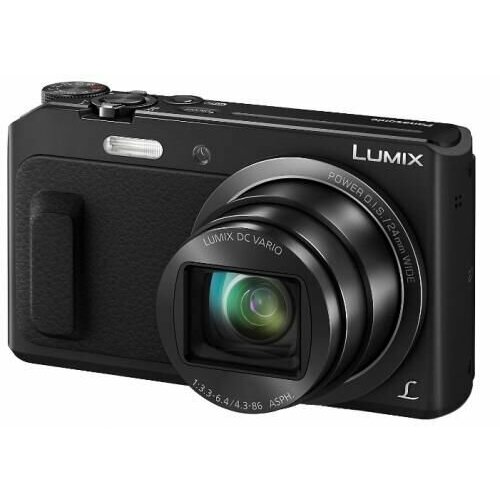 PANASONIC Фотоаппарат PANASONIC LUMIX DMC-TZ57 черный 2960000₽