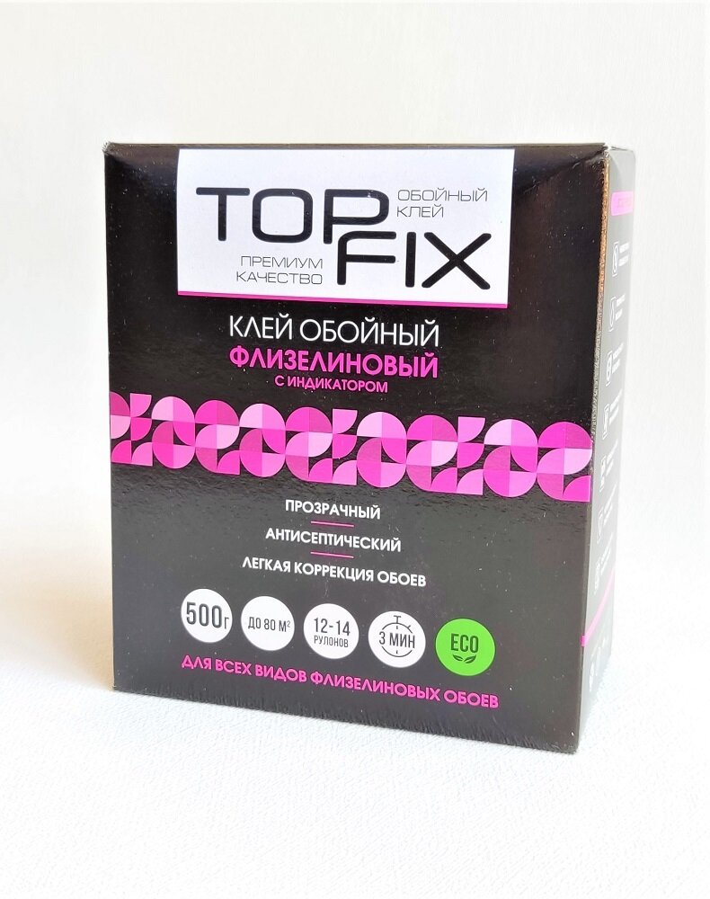фото Клей обойный TOP FIX Флизелиновый Индикатор 500 гр.