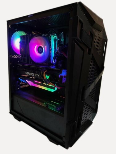 Изображение товара Игровой компьютер ASUS TUF (Intel Core i9-13900, RTX4080S (16ГБ), RAM 64ГБ, SSD 1ТБ 3ТБ, 1000W 80+, Win10 Pro)