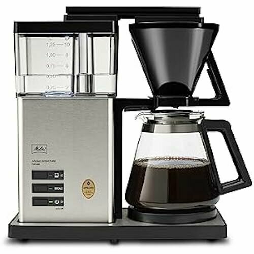 Фильтр-машина для кофе Melitta Aroma Signature Deluxe черная и нержавеющая сталь 4828500₽