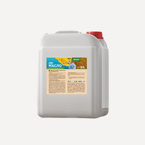 Изображение товара Масло FARBITEX профи WOOD льняное, натуральное, для древесины, 3,0 л