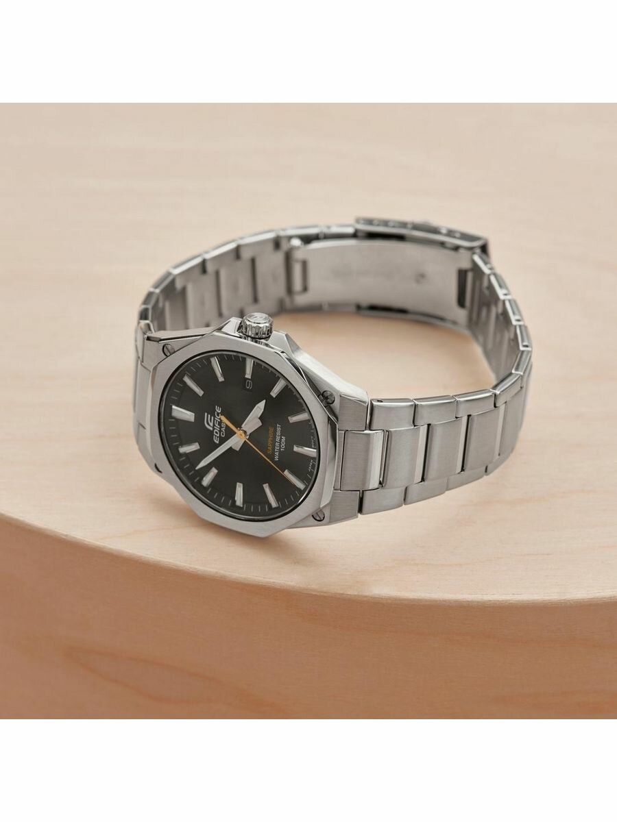 Наручные часы CASIO Edifice, silver black — фото 1