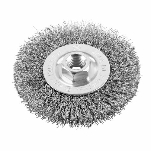 Кордщетка стальная плоская для УШМ 100мм 300₽