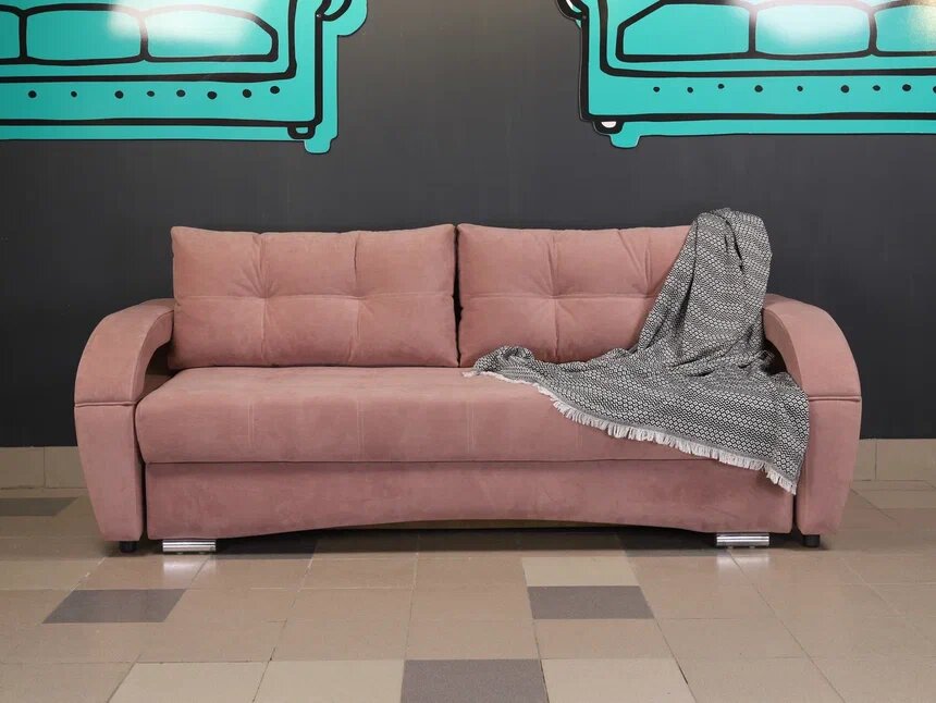 фото Диван Лондон, розовый