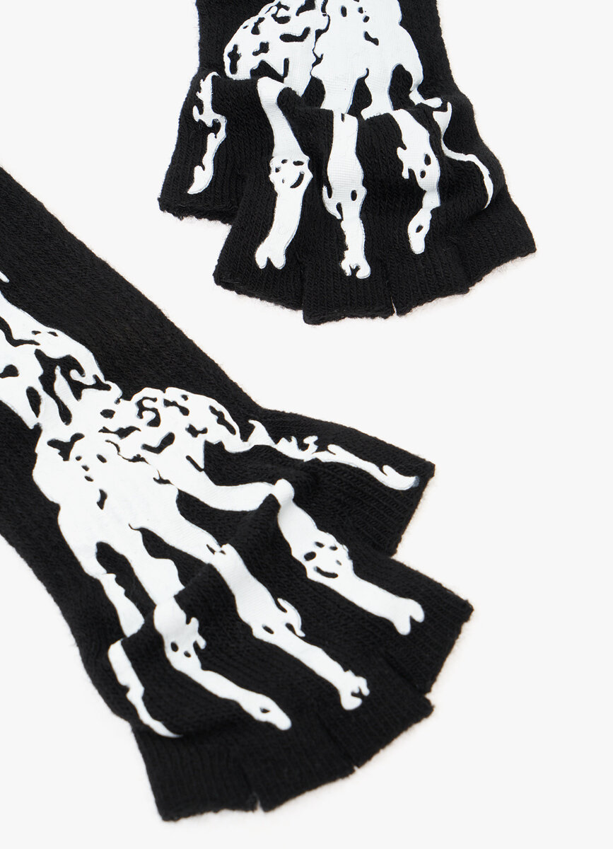 Перчатки Funday для мальчиков, размер 8-12 лет, черный — фото 1