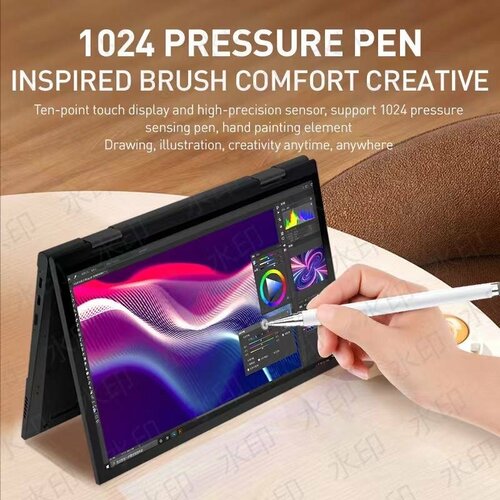 Ноутбук-трансформер Novisea M1 PRO Pink, 10.95 Full HD, сенсорный, процессор INTEL N95, частота 3.4 Ghz, аккумулятор 4500mAh LPDDR5 16gb, SSD 512gb