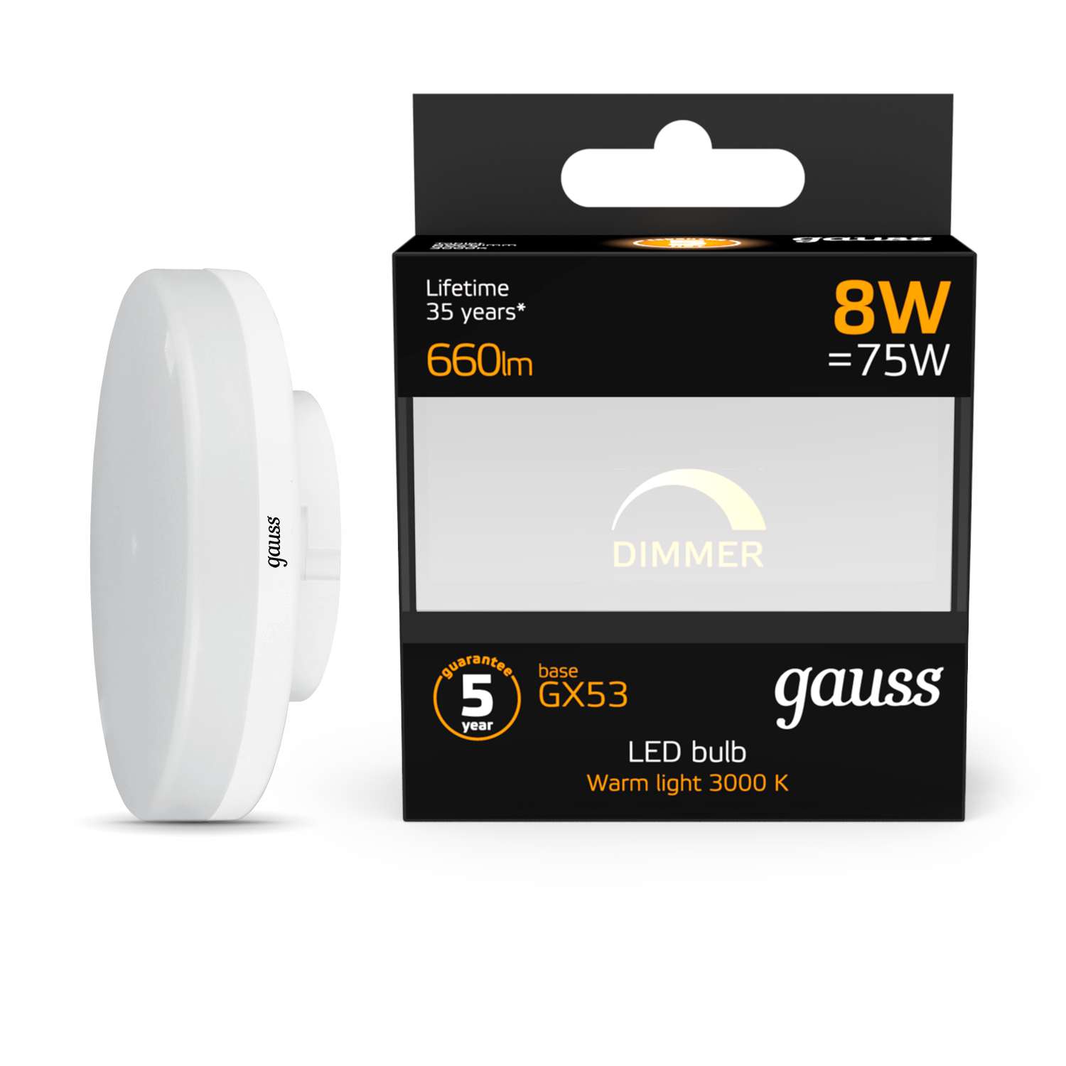 Лампа Gauss 108408108-D