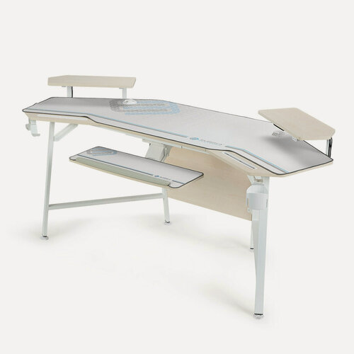 Изображение товара Стол для компьютера с подставкой под клавиатуру EUREKA ERK-AED-E70MW