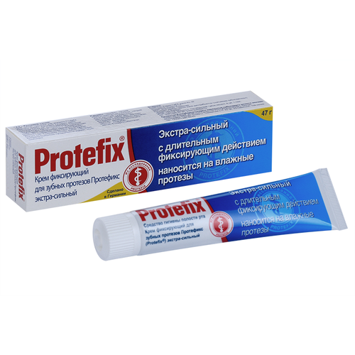 Крем Протефикс дфиксации зубных протезов экстра-сильный 47 г x1 551₽