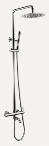 Изображение товара Душевая система Grocenberg GB7099CR, латунь, вертикальный монтаж, 1 режим, хром