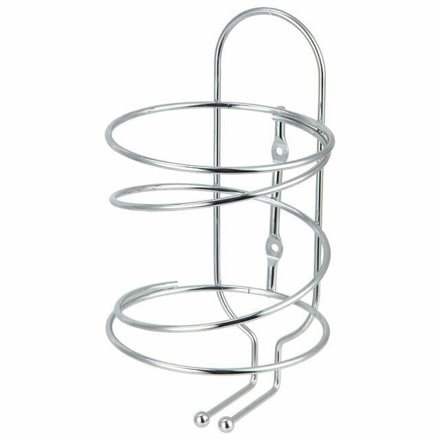 Держатель для фена рыжий КОТ хром металл