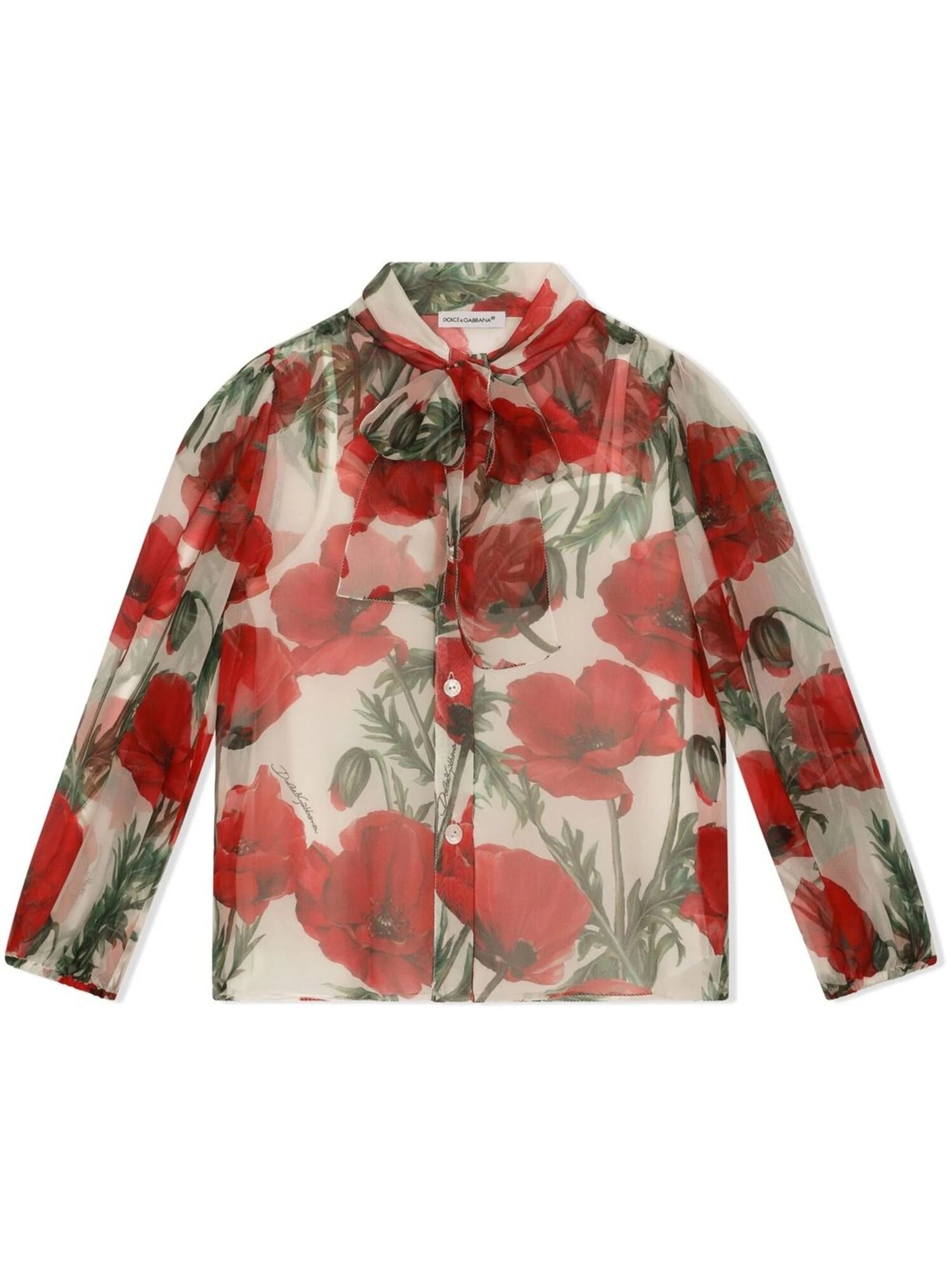 Блуза DOLCE & GABBANA, размер 12 лет, красный