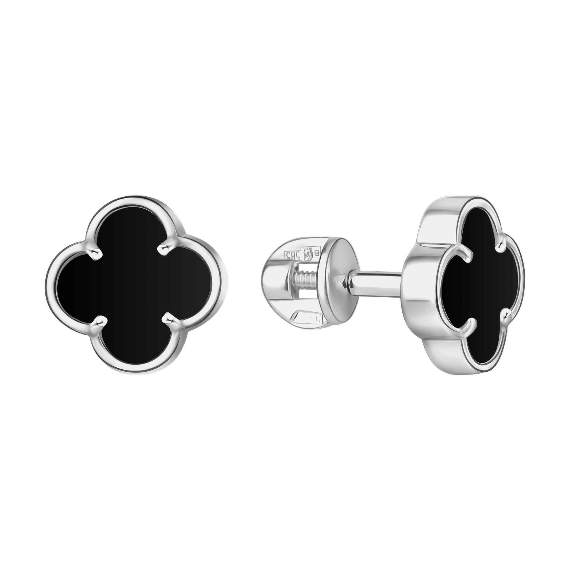 Серьги пусеты Diamant online 