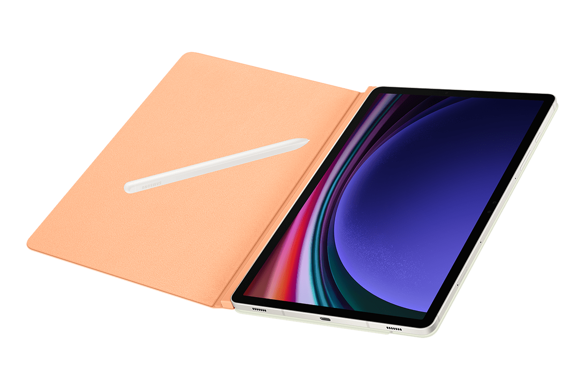 Чехол-обложка Smart Book Cover Galaxy Tab S10 FE | S9 | S9 FE, оранжевый
