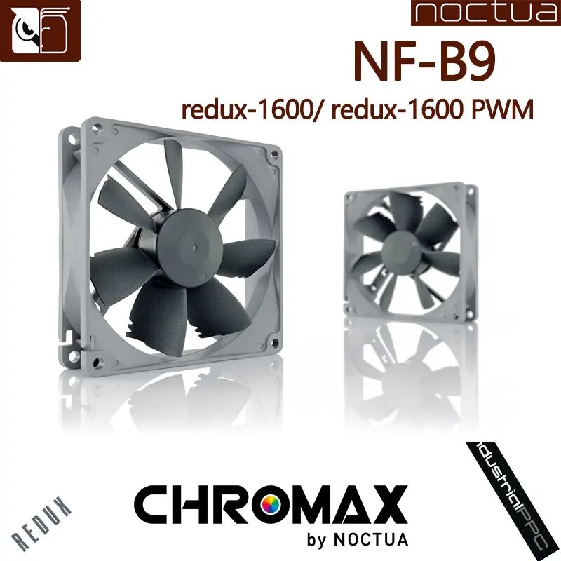 Noctua NF-B9 redux-1600 92 мм вентилятор для корпуса