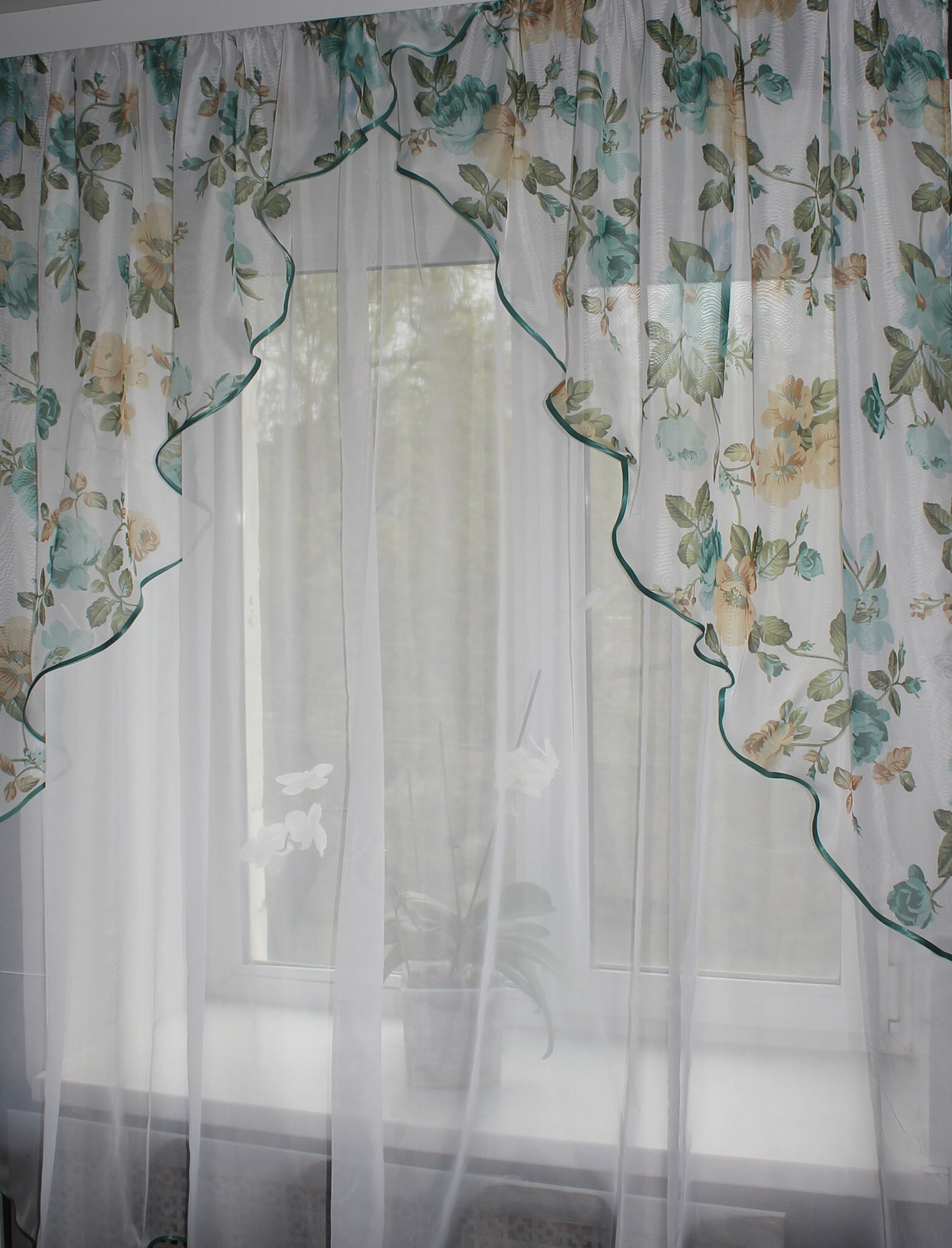 Штора для кухни "Сильвия" — фото 1