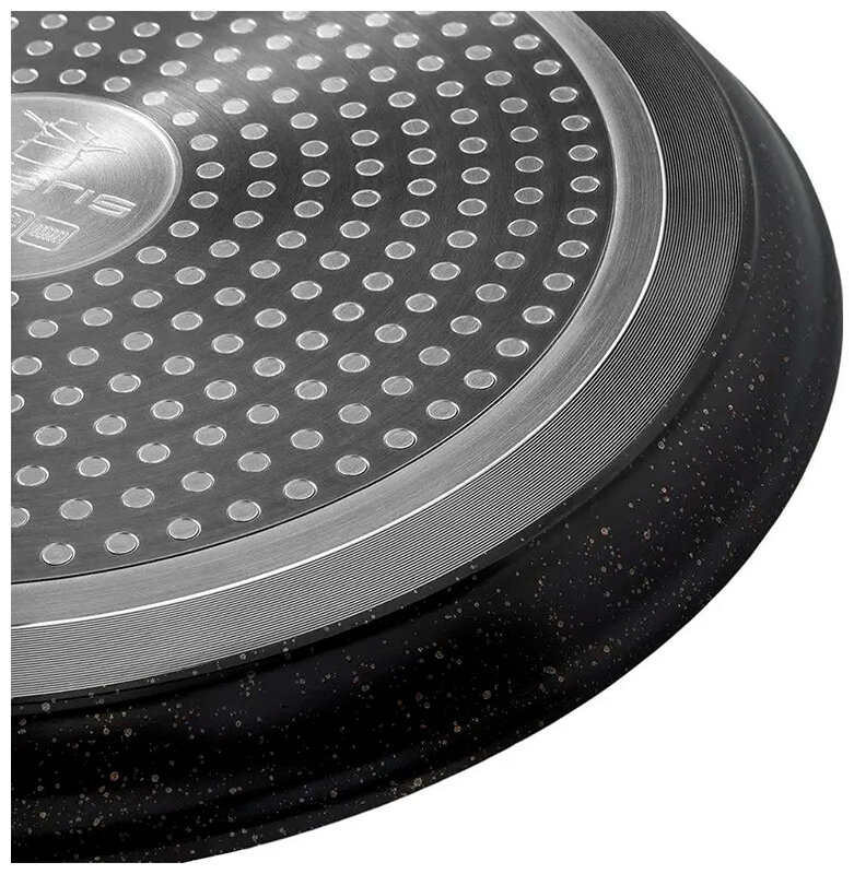 Сковорода блинная POLARIS Monolit 24PC, 24см, без крышки, черный [015267] - фото №7