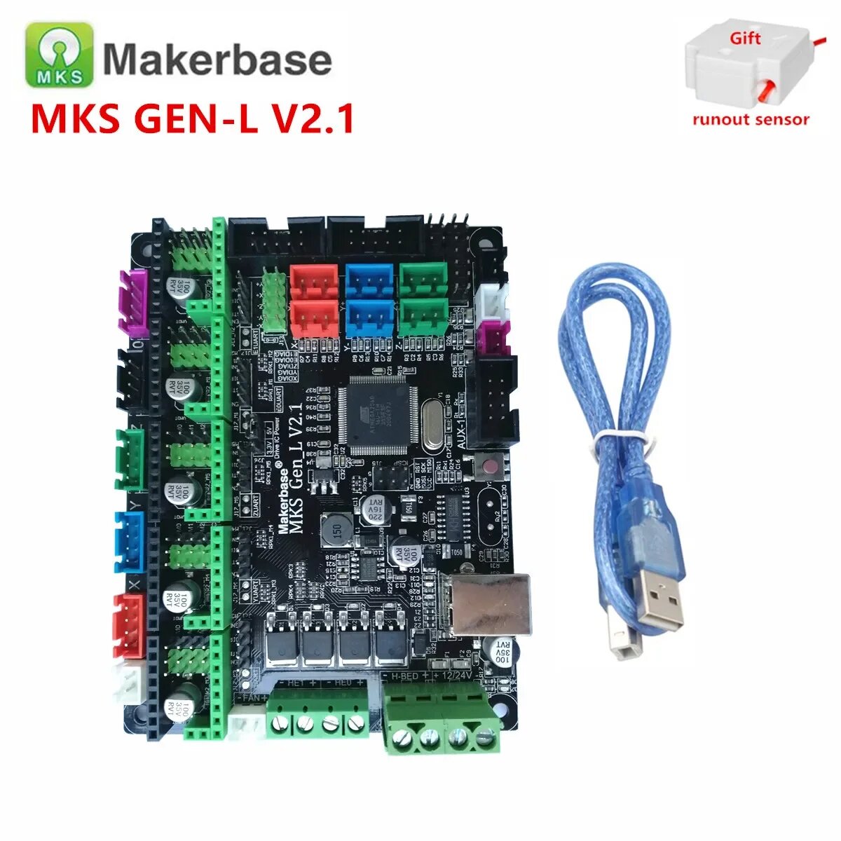 Makerbase MKS GEN-L V2.1 материнская плата для 3D-принтера