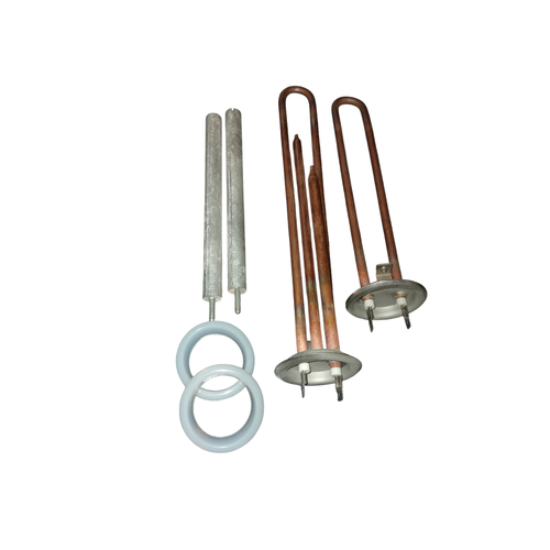 ТЭН 1300W + 700W, медь + 2 анода + 2 прокладки для водонагревателей Термекс