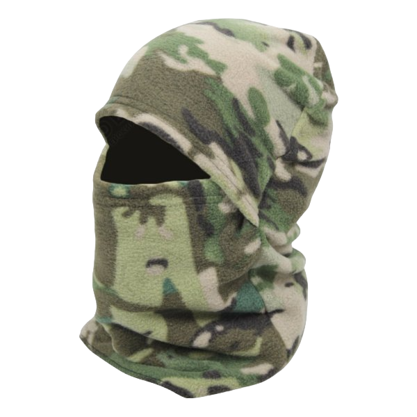 Маска балаклава RusForce Winter зимняя флисовая 4 в 1 Мультикам