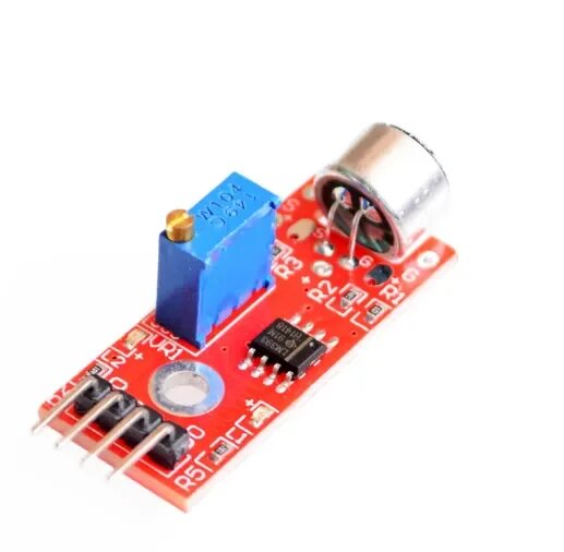 Микрофонный усилитель MAX9814 MAX4466, RED