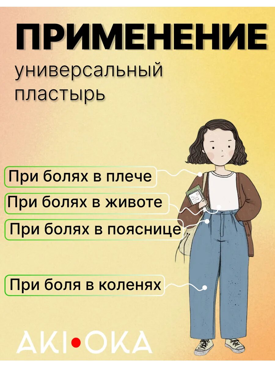 Картинки Термопластырь от менструальной боли с имбирем 3шт