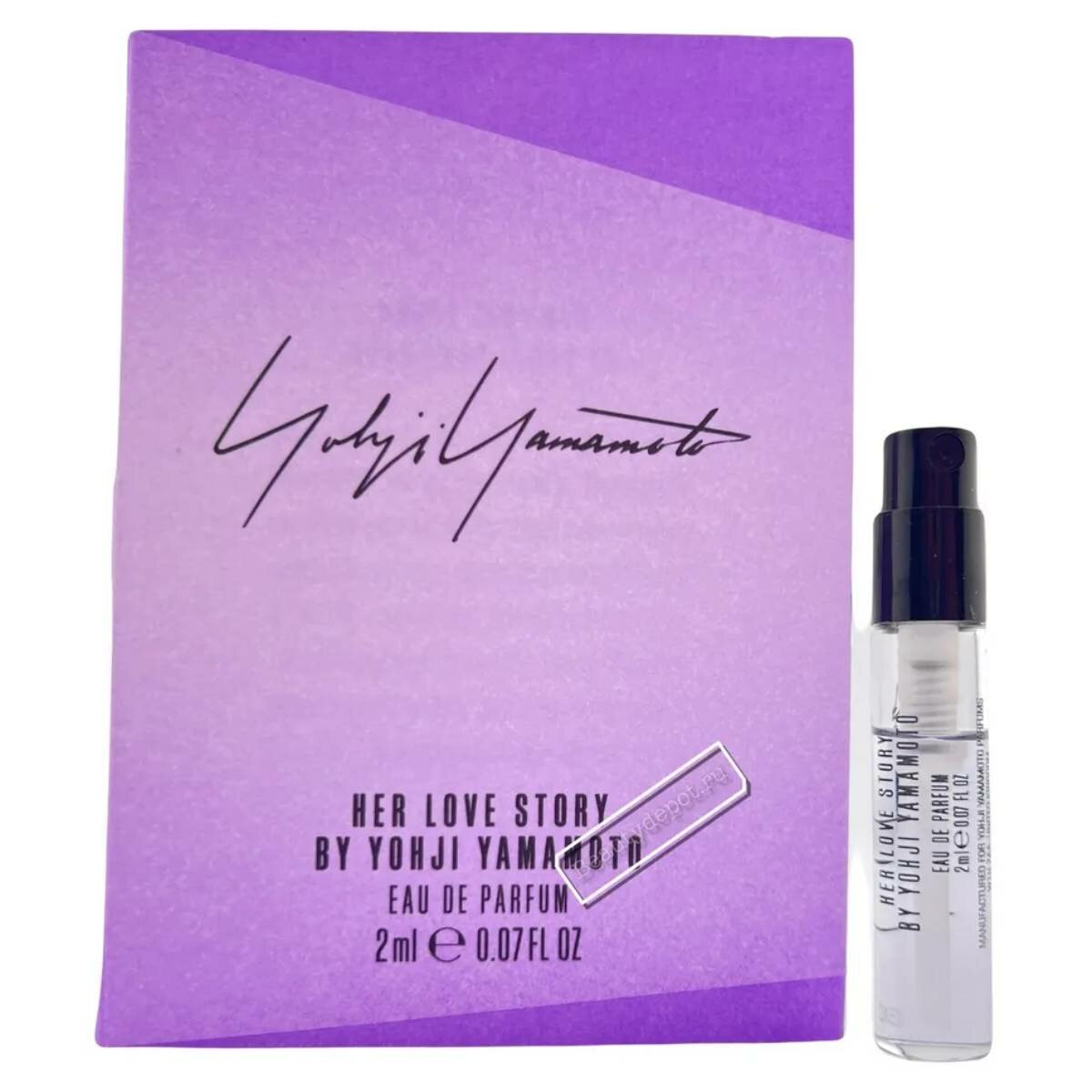 Пробник парфюмерный Женский Yohji Yamamoto Her Love Story (edp) 2мл