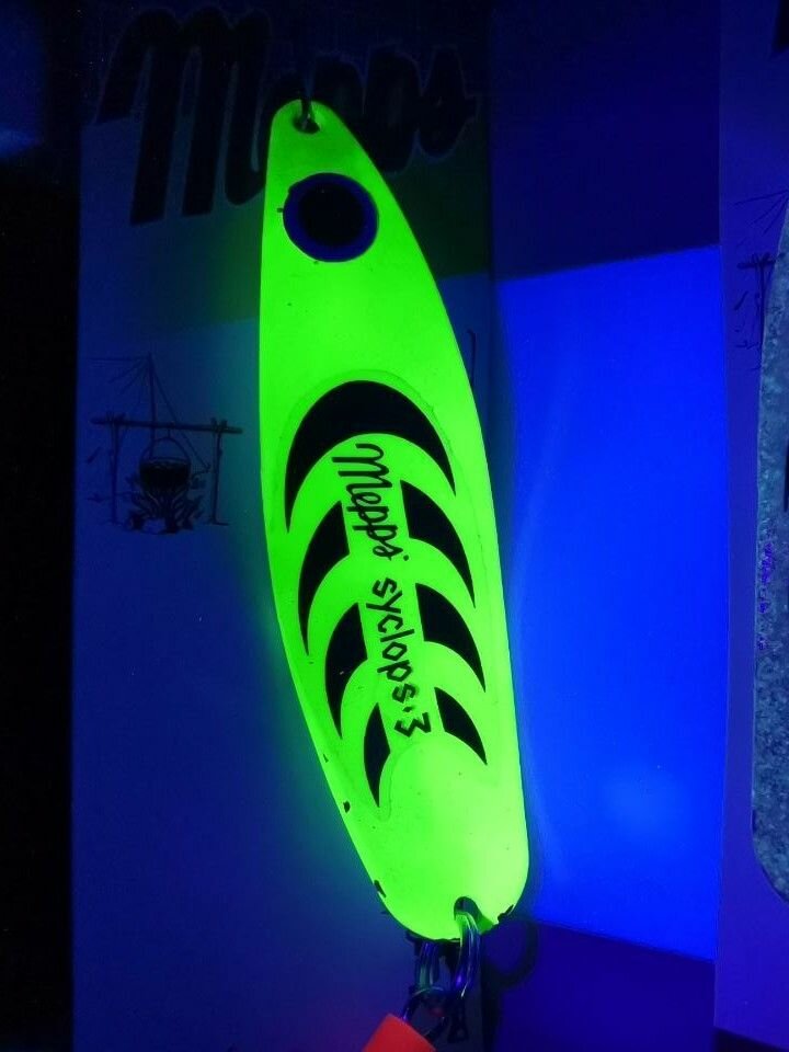 Блесна Mepps SYCLOPS FLUO CHARTREUSE #00 (5г) — фото 1