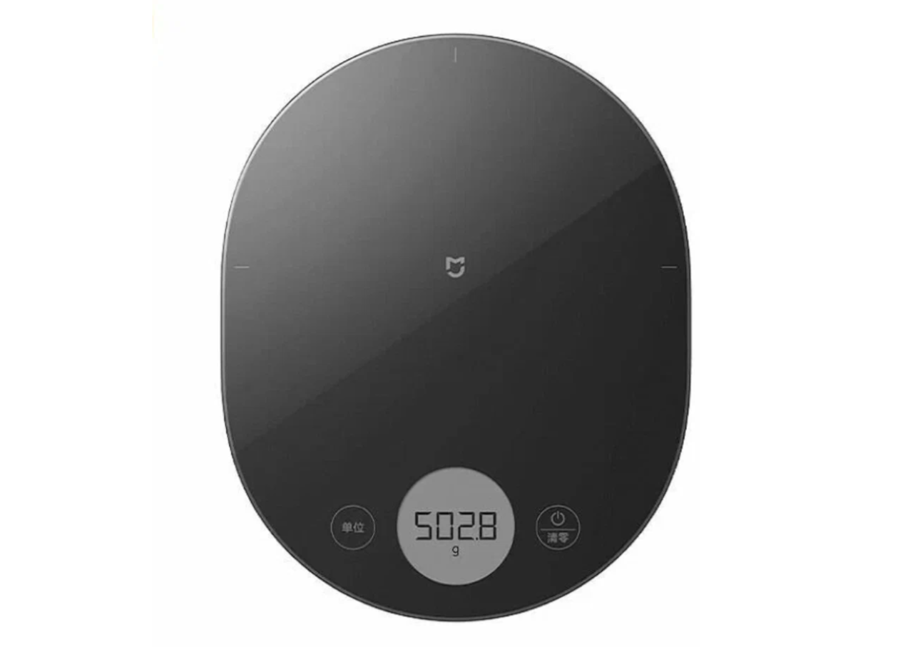 Высокоточные электронные кухонные весы Xiaomi Mijia, до 3 кг, диапазон 0,1 г, черные/ KGJ001T