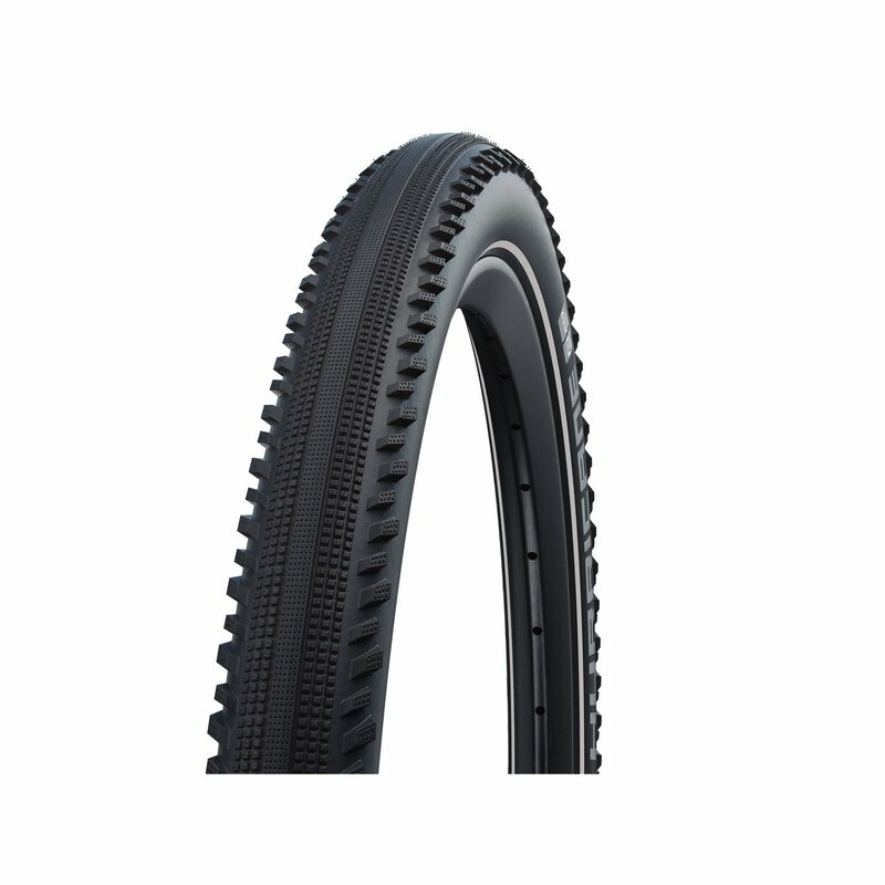 Покрышка Schwalbe 27.5x2.40 650B (62-584) HURRICANE Perf. DD. RaceGuard B/B-SK+RT. (светоотр полоса) HS499 ADDIX 67EPI