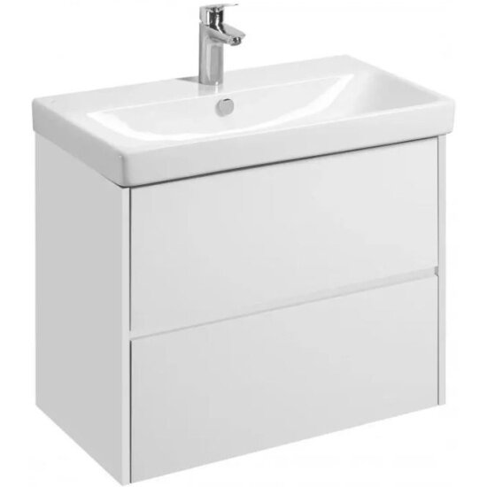 Тумба с раковиной Aquaton Сканди 80 Белый/ Раковина Адриана 80