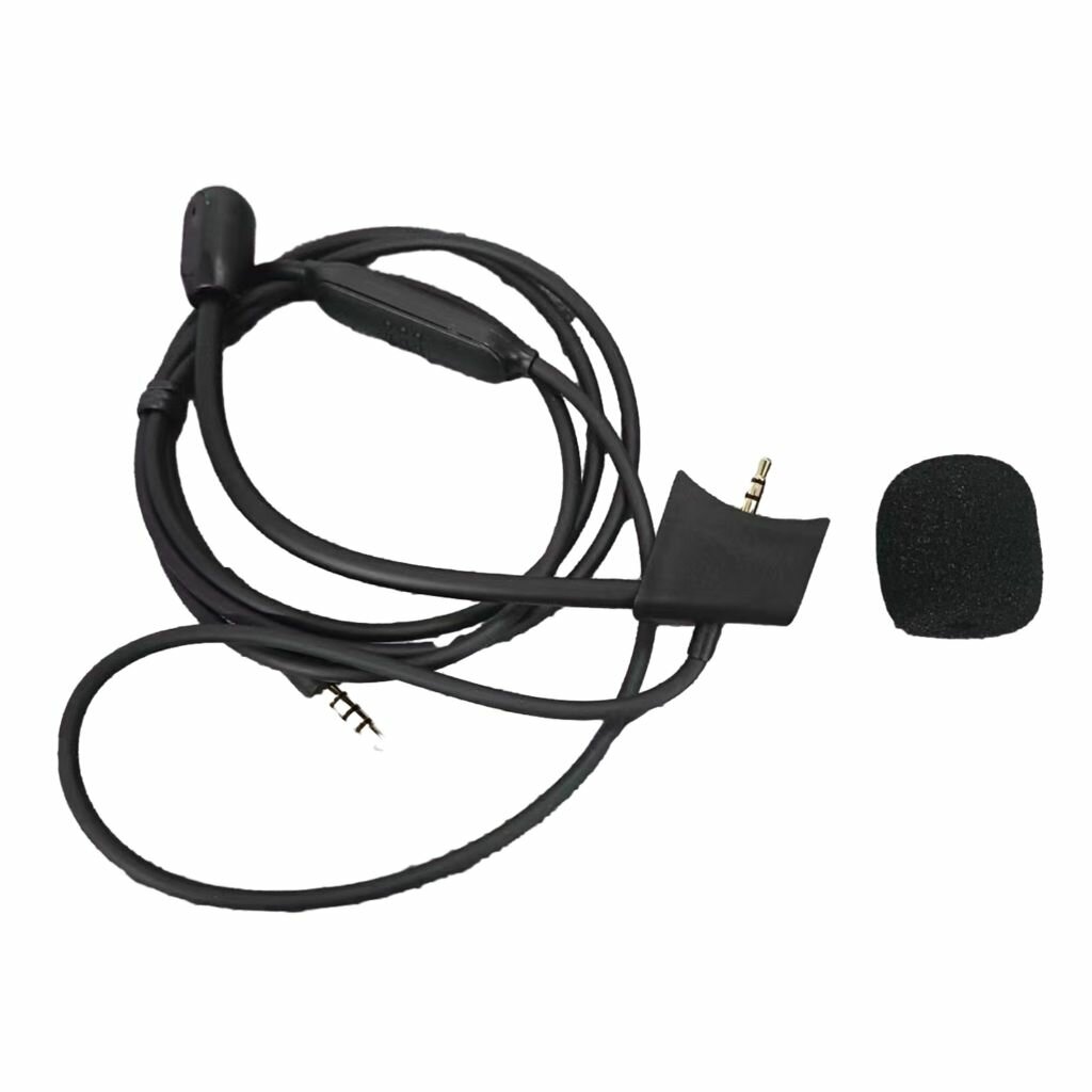 Кабель наушников с от 3,5 мм до 2,5 микрофоном Boom для QC45 Berd Mute Control Gaming & Meetings Business