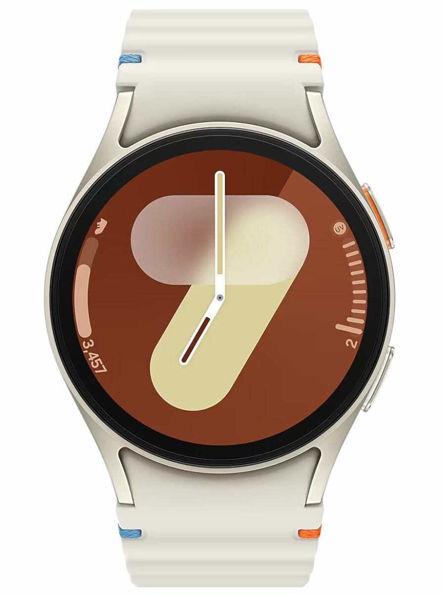 Samsung Смарт-часы Galaxy Watch 7, SM-L300NZEAMEA, Wi-Fi, 40 мм, белое золото — фото 1