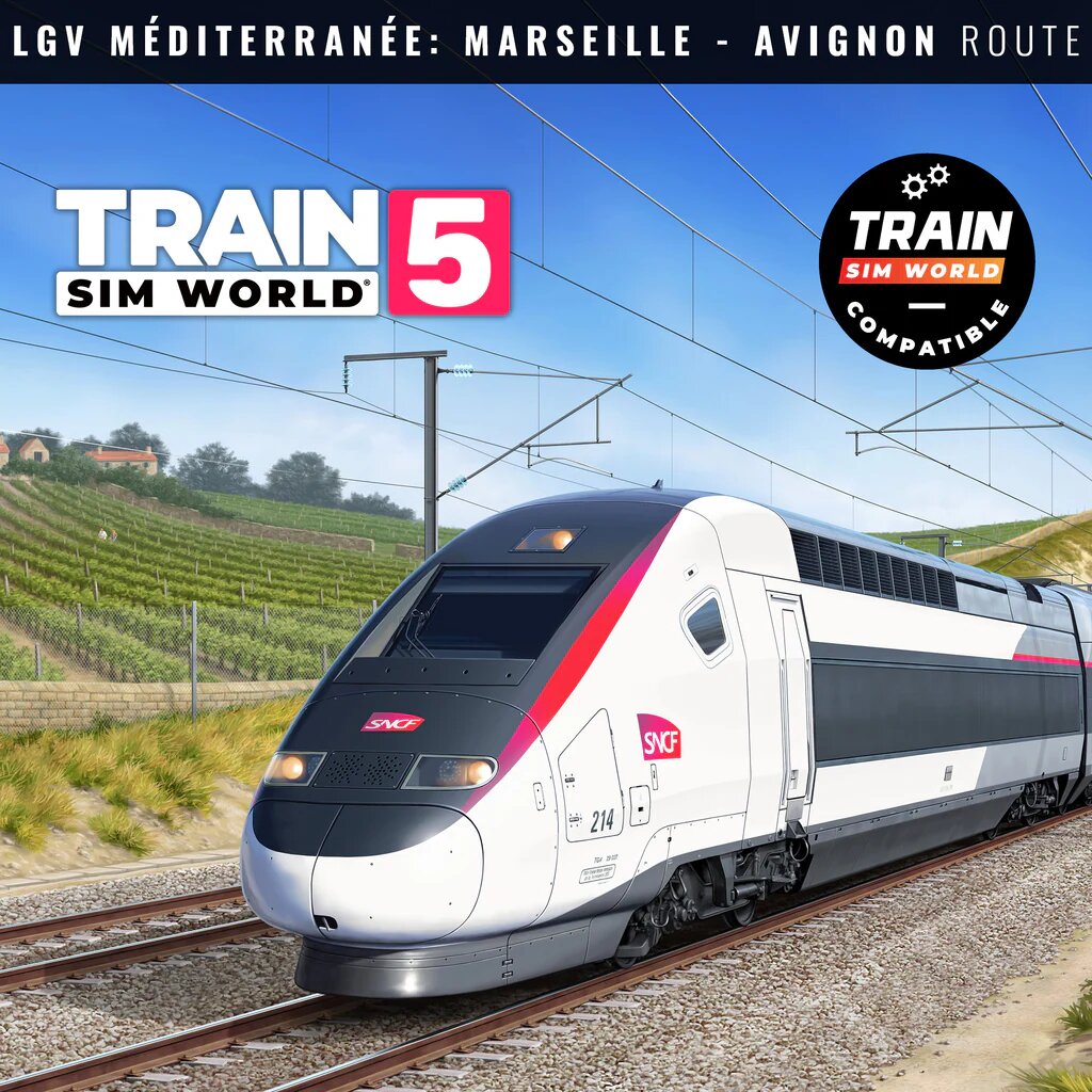 Train Sim World 5: LGV Méditerranée: Marseille - Avignon для Турецкого аккаунта Sony PlayStation