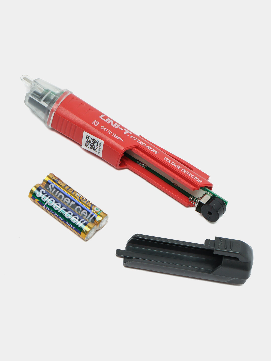 Бесконтактный детектор UNI T UT12D ROW, для электрики, с индикацией напряжения — фото 1