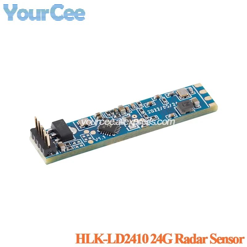 Радарный модуль датчика обнаружения присутствия человека HLK-LD2410B 24ГГц