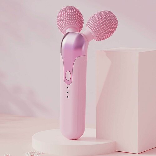 Изображение товара Оборудование для массажа лица, массажер от второго подбородка, водонепроницаемый IPX5, розовый