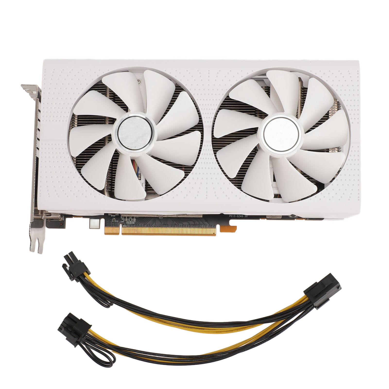 RX470 8GB GDDR5 256bit Dual Fan Graphics Card PCI Express 3.0 X16 HD Multimedia Interface Gaming with Cable