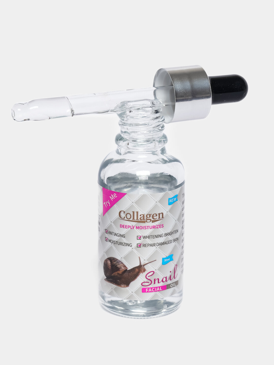 Collagen snail база под макияж с коллагеном для лица, основа, омолаживающая — фото 1