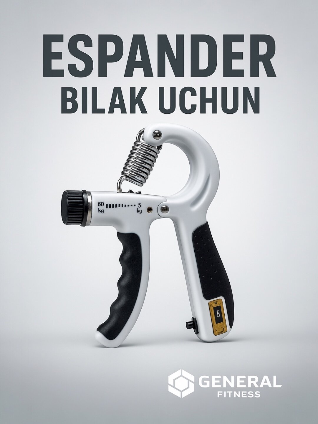 Эспандер для рук и пальцев, кистевой тренажер для рук, с регулировкой силы