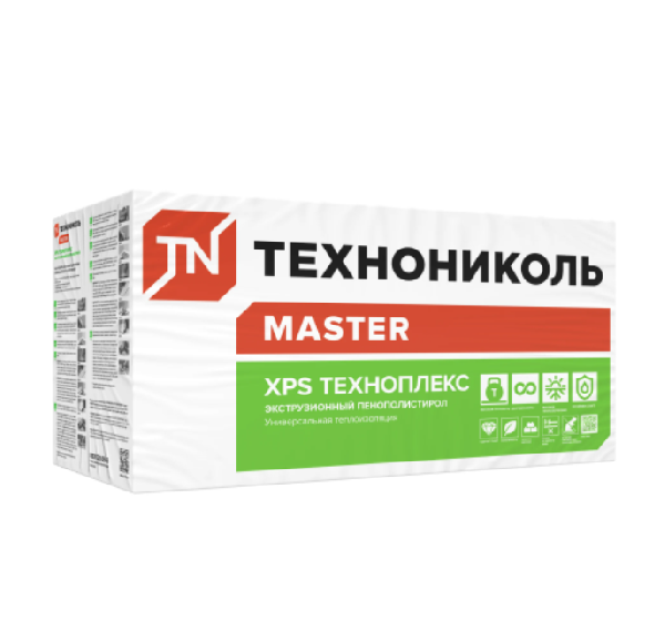 Плиты пенопол. экструзионные техноплекс 1180х580х50-L(к)((8плит)