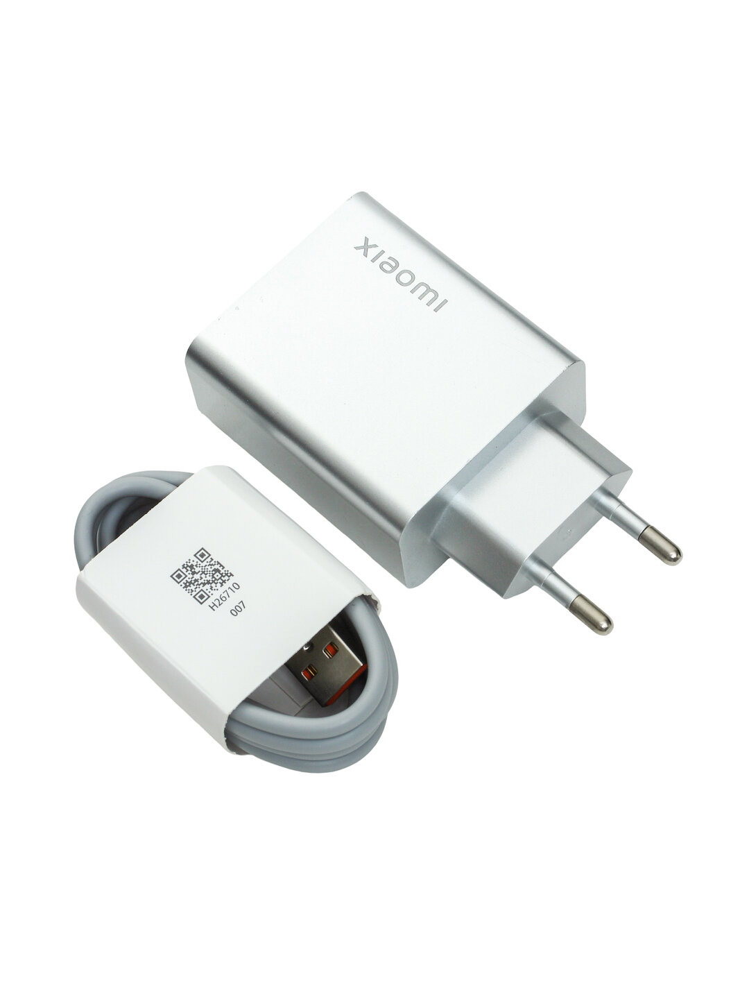 Адаптер быстрой зарядки Redmi Turbo Original с кабелем Type-C, 90w turbo fast — фото 1